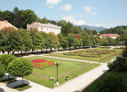 Il centro benessere immerso nel verde