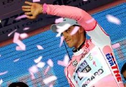 Alberto Contador, vincitore della 94esima edizione del Giro d'Italia