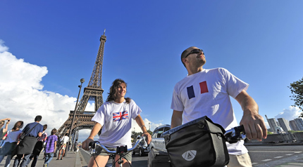 Da Parigi a Londra in bici