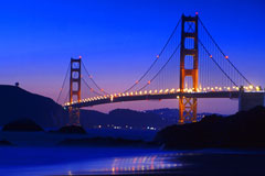 Il Golden Gate Bridge di San Francisco