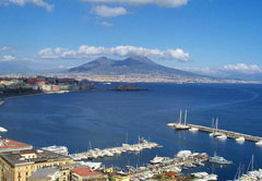 Veduta del Golfo di Napoli