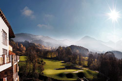 Il panorama che si gode dal resort