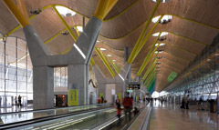 Aereoporto Internazionale Barajas, Madrid. Architetto: Richard Rogers Partnership. Foto di Richard Bryant 