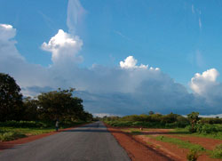 Paesaggio tipico della Guinea Bissau