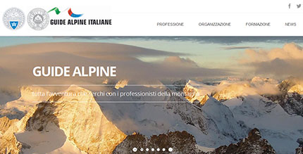 Le guide alpine sul web