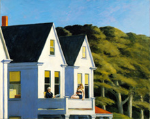 E. Hopper, Second Story Sunlight (Secondo piano al sole); 1960 © Whitney Museum of American Art, N.Y. 
