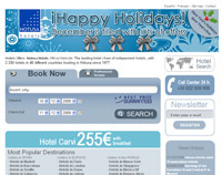 Hotusa Hotels in espansione 4 L'homepage del gruppo alberghiero