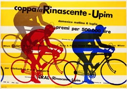 Coppa La Rinascente-Upim, manifesto, 1952