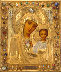 Icon of Our Lady of Kazan, Icon. © State Hermitage Museum, St Petersburg