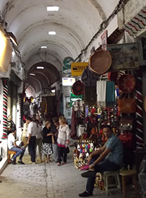 Il souk della Medina di Tunisi