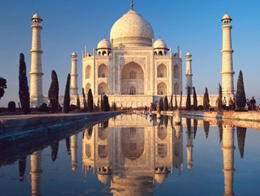 Il Taj Mahal ad Agra, in India