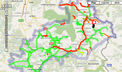 Informazioni sul traffico tra Alpi italiane e francesi