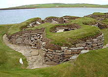 Insediamento neolitico sulle Isole Orcadi, Scozia