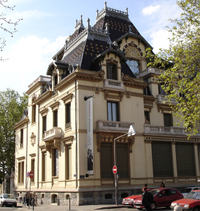La villa di famiglia dei fratelli Lumière, oggi sede dell'Institut Lumière 