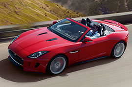 Il nuovo modello della Jaguar F-Type