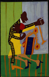 William H. Johnson - Jitterbugs II, 1941. The Smithsonian American Art Museum, dono dell’ Harmon Foundation