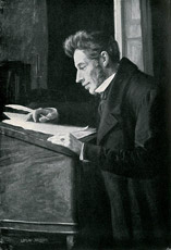 Søren Kierkegaard ritratto da Luplau Janssen (Frederiksborg Museum)