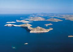 Le Isole Kornati, uno spettacolo viste dall'alto