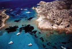 Maxi Yacht Rolex Cup Acque cristalline (Foto: Arcipelago e Parco nazionale di La Maddalena)