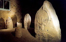 Menhir Museo Archeologico di Laconi (Oristano)