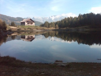 in auto al laghetto Mortirolo