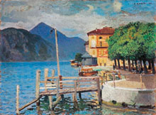 Il lago d'Orta secondo Cesare Maggi