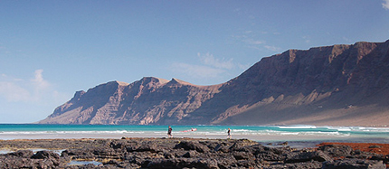 La spiaggia di Famara