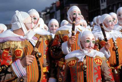 carnevale I Gilles del Carnevale di Binche