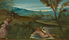 Giorgione, Leda e il cigno, 1500 ca. Padova, Musei Civici agli Eremitani 