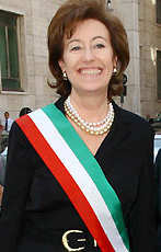Il sindaco di Milano, Letizia Moratti