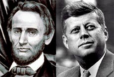 Abraham Lincoln e John F. Kennedy