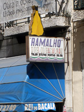 Un ristorante a Lisbona