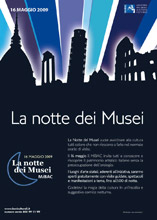 A maggio quarta edizione de "La Notte dei Musei" 4 A maggio quarta edizione de "La Notte dei Musei"