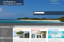 L'home page del sito