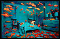 Revenge of the goldfish © 1981 Sandy Skoglund

