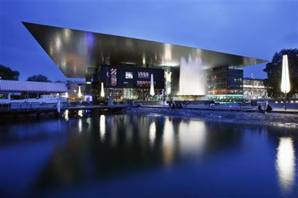 KKL, il Palazzo dei congressi e dei concerti di Lucerna. Foto: Luzern Tourismus