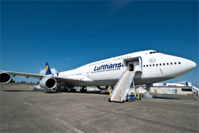 Il Boeing 747-8 di Lufthansa