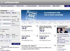 Voli in offerta sul nuovo sito di Lufthansa Italia