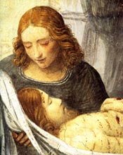 Bernardino Luini, particolare da 
