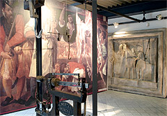 Museo della Bilancia, sezione dedicata alla macelleria
