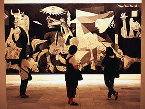 Guernica di Picasso al Museo Nacional Centro de Arte Reina Sofia