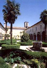 Il chiostro dell'Abbazia di Maguzzano