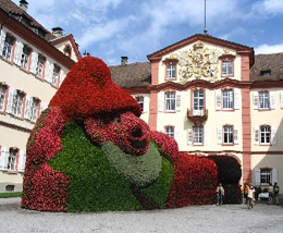 La colorata isola-giardino di Mainau