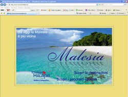 Il sito dell'Ente turistico malese