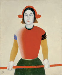 Da Malevich a Balthus 2 Malevich, Ragazza, 1932