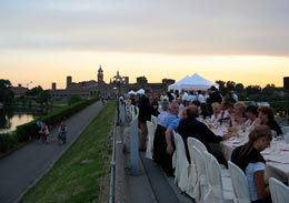 Cena sul ponte di San Giorgio