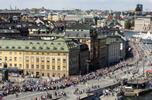 Maratoneti a Stoccolma