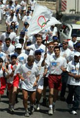 I maratoneti in Terra Santa