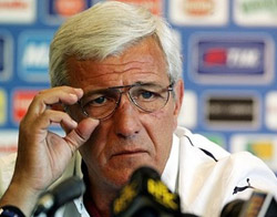 Il ct della Nazionale Marcello Lippi