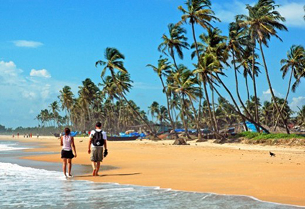 Mari indiani Goa, passeggiate in solitaria sulla sabbia